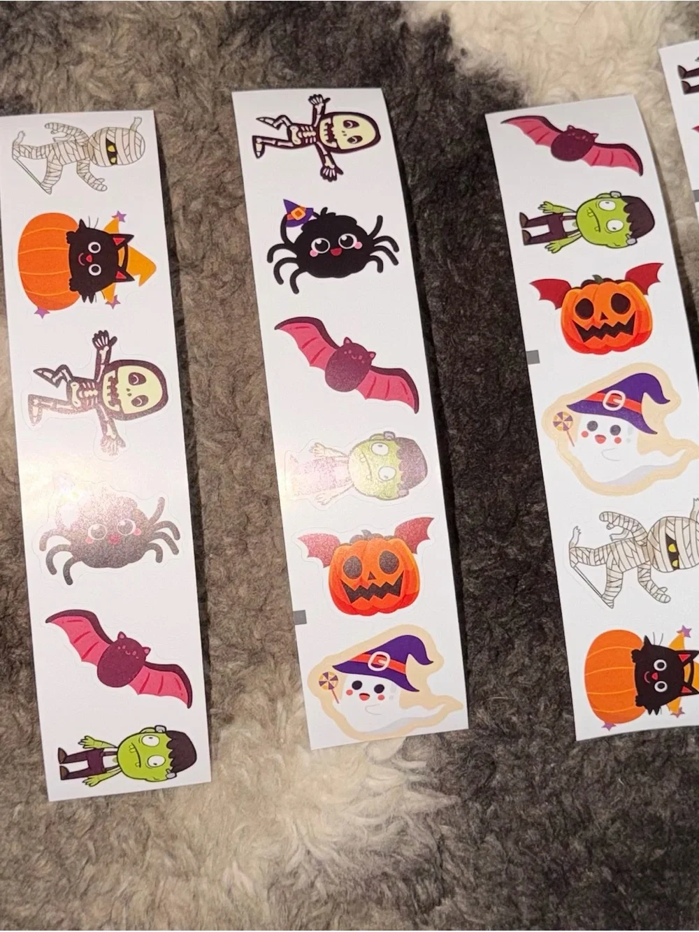 25-Pack Spooky Cute Halloween Character Stickers – Waterproof Vinyl Decals